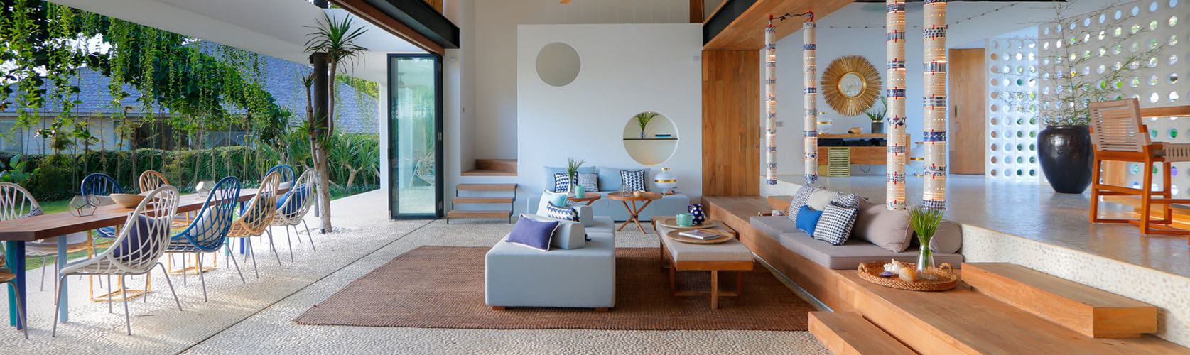 Villa Seascape - Open living room